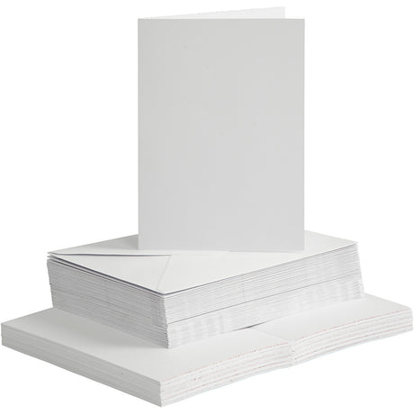 Creativ company http: www.cchobby.nl kaarten-en-enveloppen-afmeting-kaart-10-5x15-cm-afmeting-envelop-11-5x16-5-cm-120-240-wit-50-set-1-doos