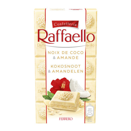 Ferrero raffaello tablet coco almond white (8x 90 gr)