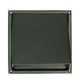 Renson 1066436 - zwart inox dampkaprooster type 641 ø100mm, opbouw | 2 stuks