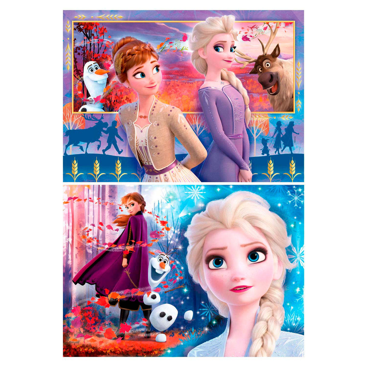 Clementoni Puzzel Frozen 2, 2x60st.