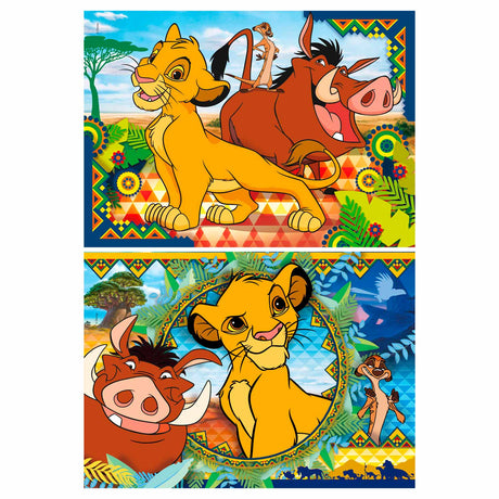 Clementoni Puzzel The Lion King, 2x60st.