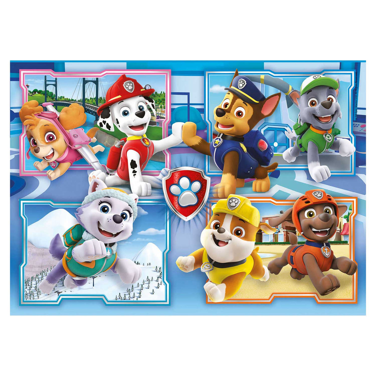 Clementoni Puzzel PAW Patrol, 2x60st.