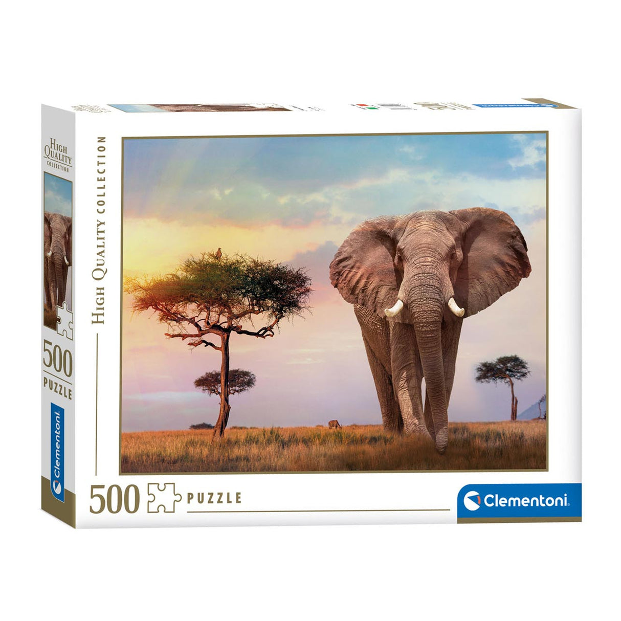 Clementoni puzzel afrikaanse zonsopgang, 500st.