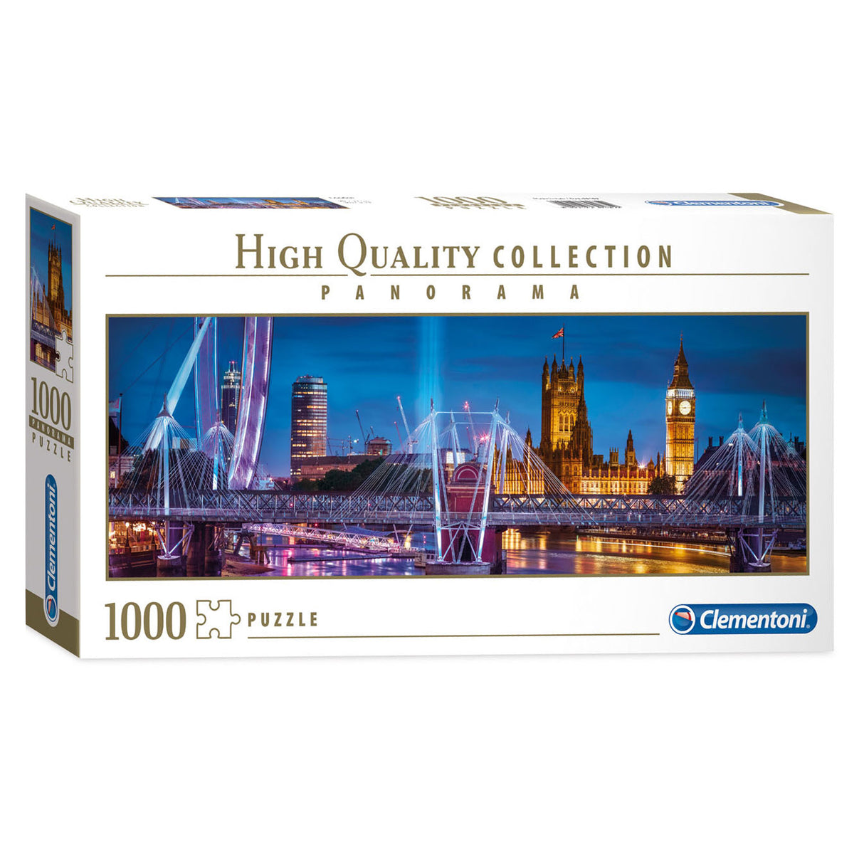 Clementoni Panorama Puzzel London, 1000st.