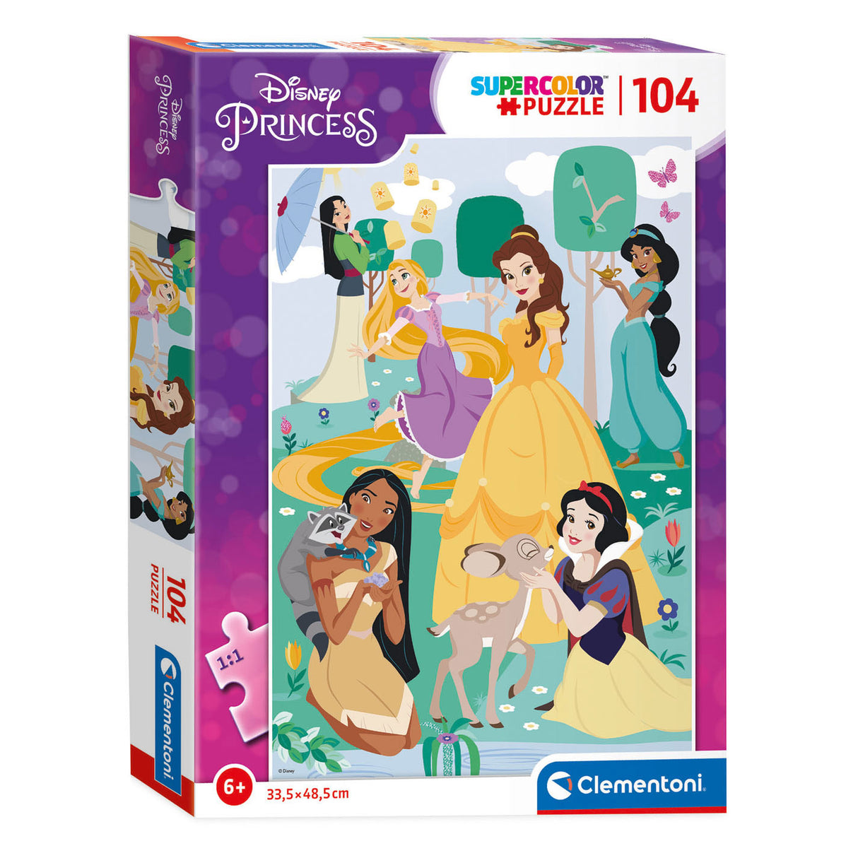 Clementoni puzzel disney prinses, 104st.