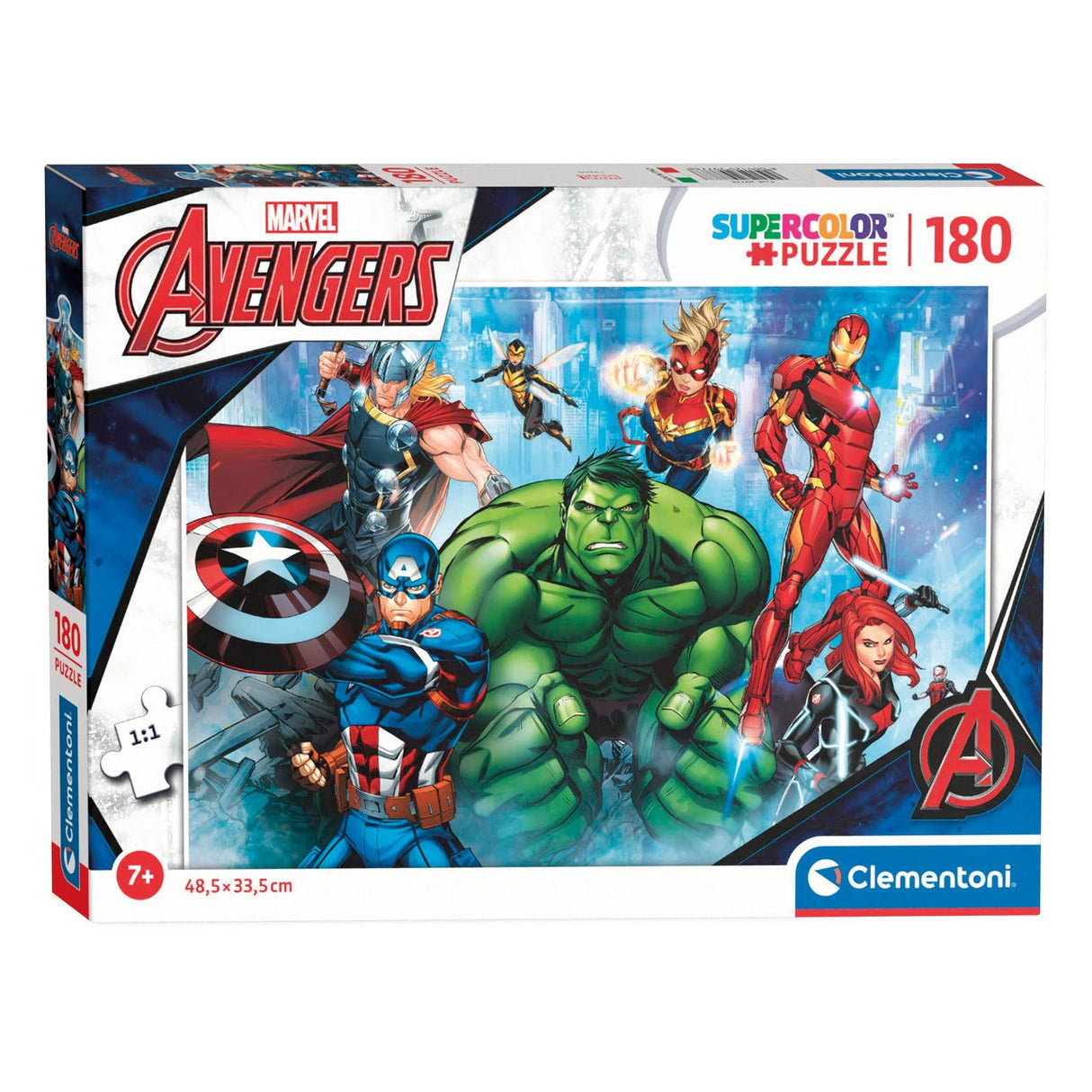 Clementoni puzzel avengers, 180st.