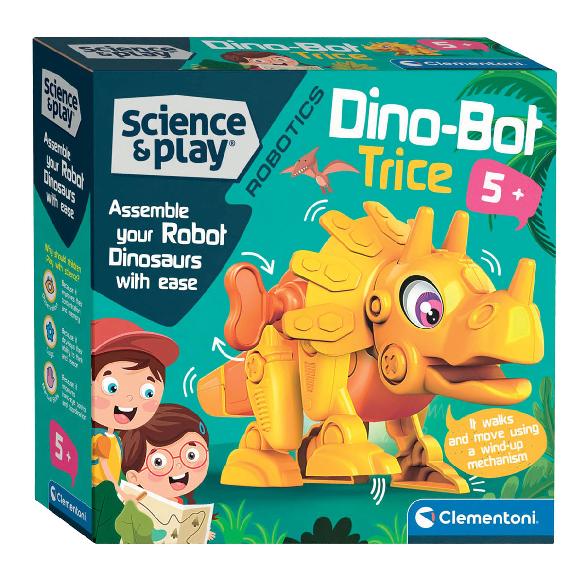 Clementoni Wetenschap Spel Junior Bot Triceratops