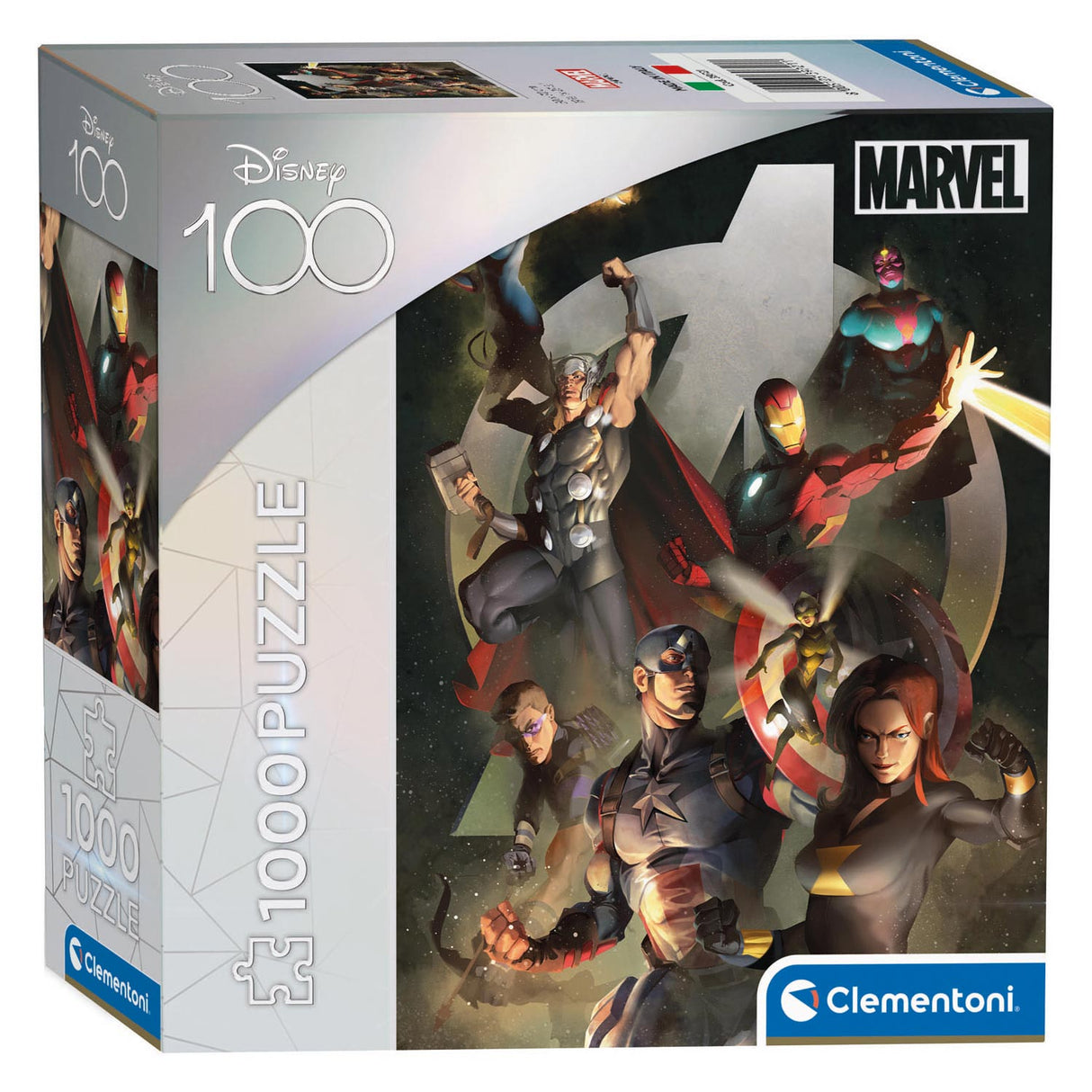 Clementoni Puzzel 100 Jaar Avengers, 1000st.