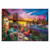 Clementoni Puzzel Manhattan Balcony Sunset, 3000st.