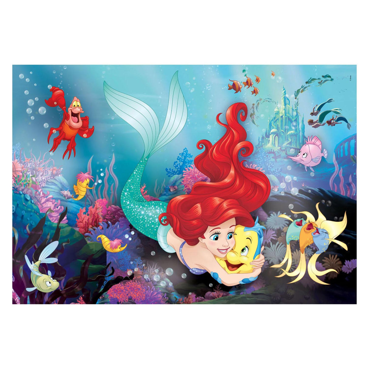 Clementoni Maxi Legpuzzel Little Mermaid, 24st.