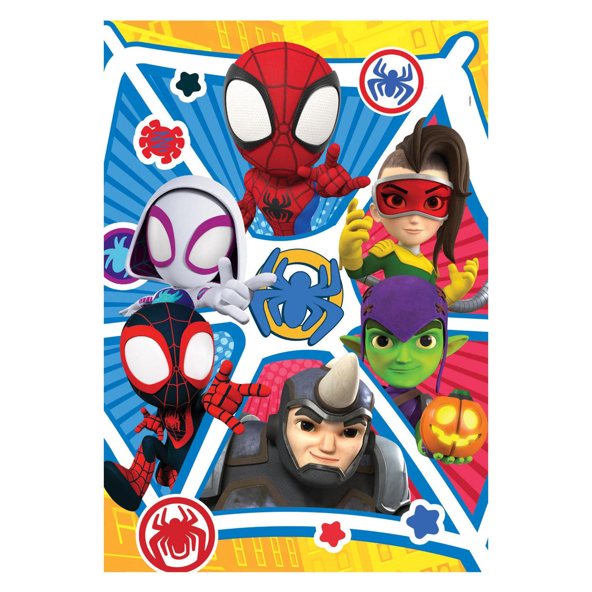 Clementoni Puzzel Spidey, 3x48st.