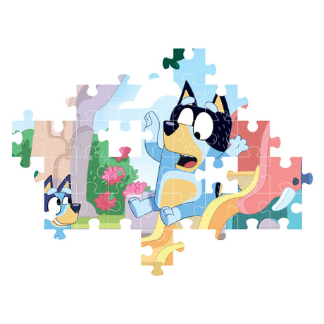 Clementoni legpuzzel bluey op de glijbaan, 104st.