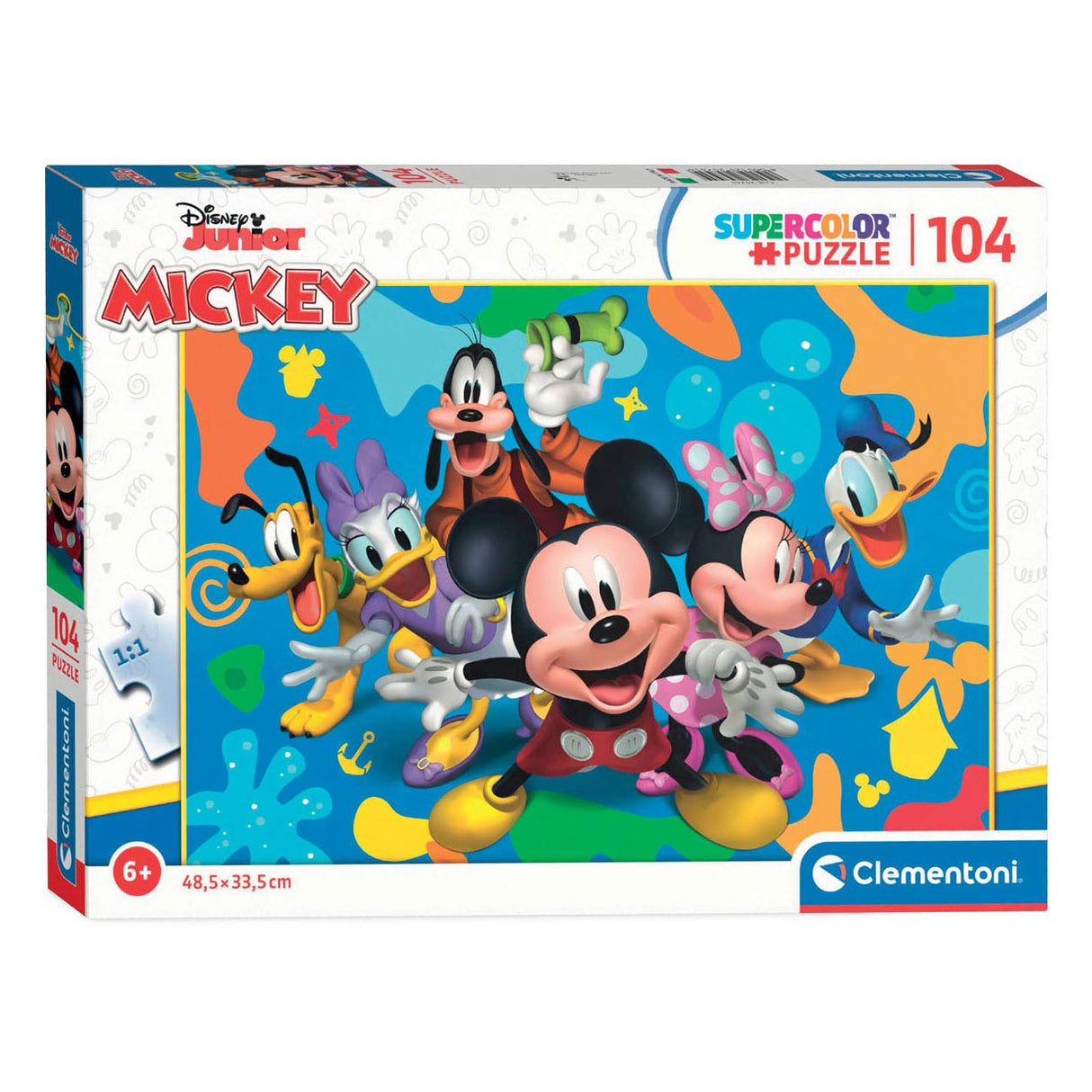 Clementoni Puzzel Mickey and Friends, 104st.