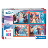 Clementoni Puzzels Disney Frozen, 4in1