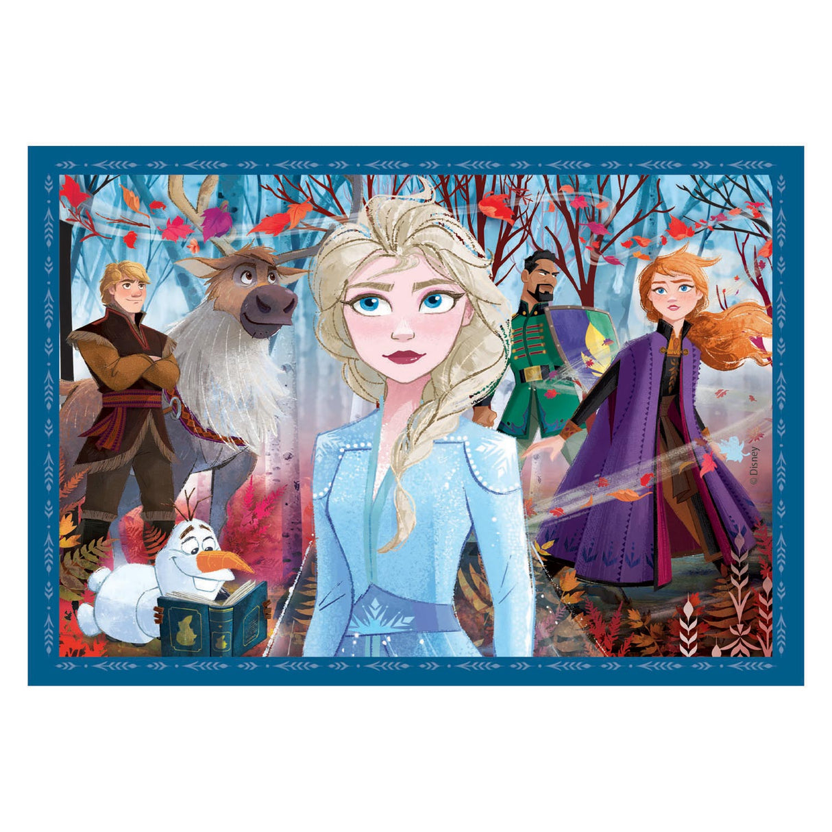 Clementoni Puzzels Frozen, 4in1