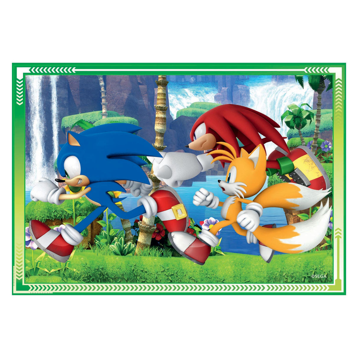 Clementoni puzzels sonic, 4in1