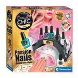 Clementoni crazy chic passion nails nagelset