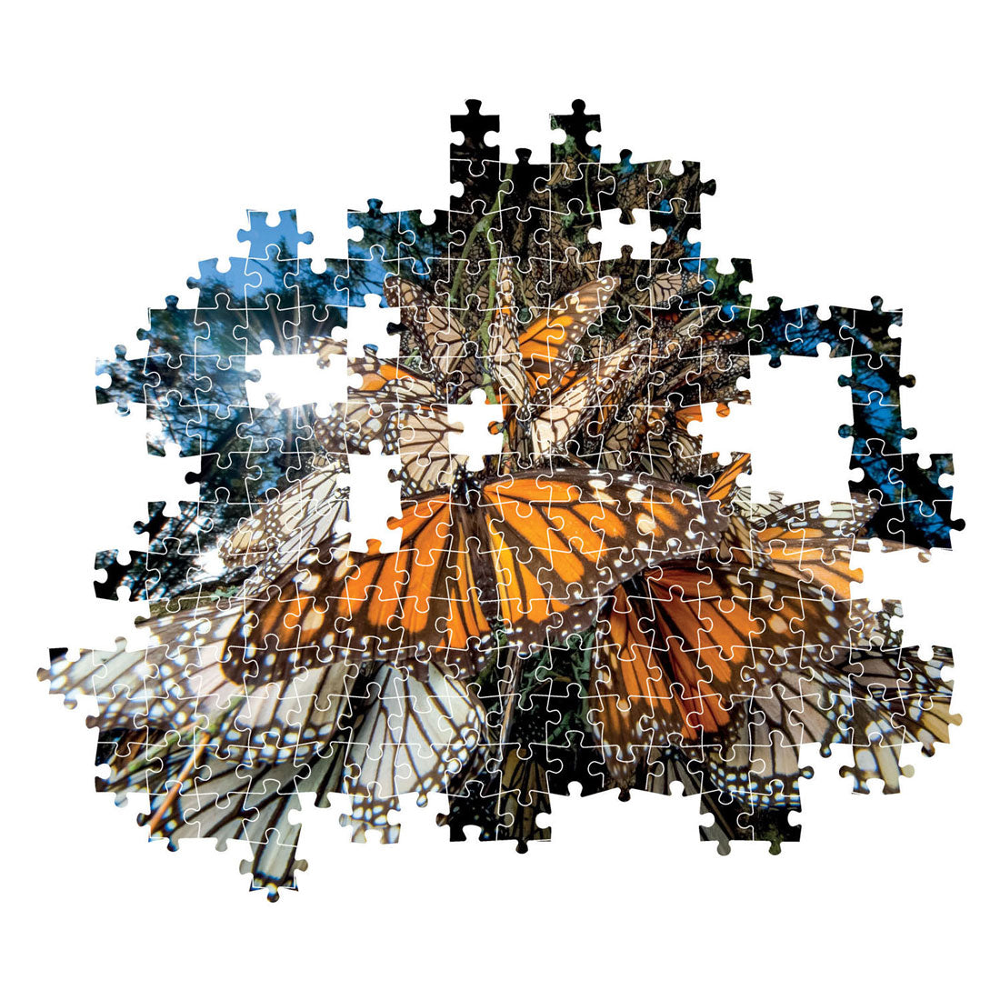 Clementoni Legpuzzel National Geographics Vlinder, 1000st.