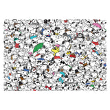 Clementoni legpuzzel impossible peanuts snoopy, 1000st.