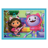 Clementoni supercolor 4in1 puzzel gabbys dollhouse 12-24 stukjes