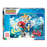 Clementoni Legpuzzel Super Sonic, 104st.