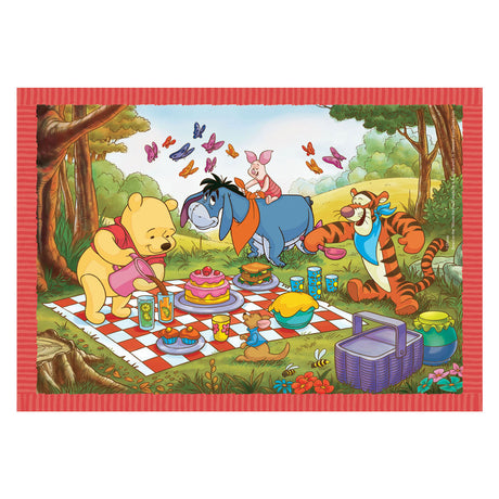 Clementoni legpuzzel color disney winnie de poeh, 4in1