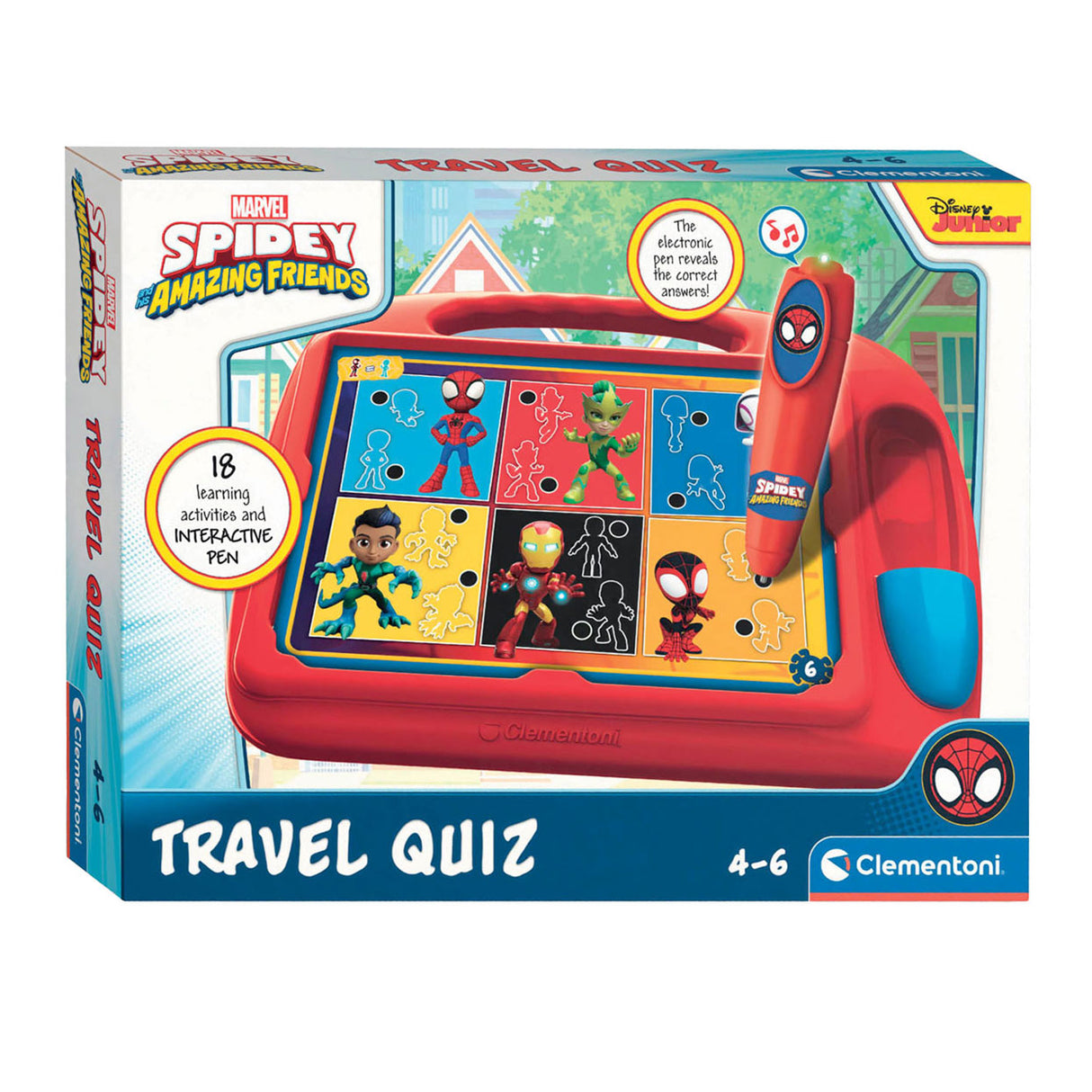 Clementoni travel quiz spidey