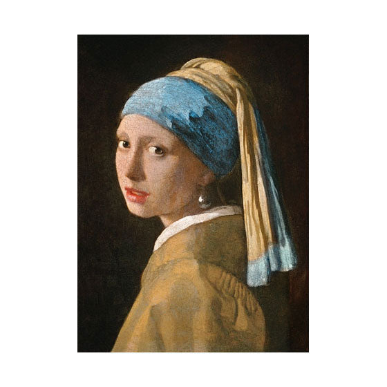 Clementoni legpuzzel vermeer girl with pearl earring, 1000st.