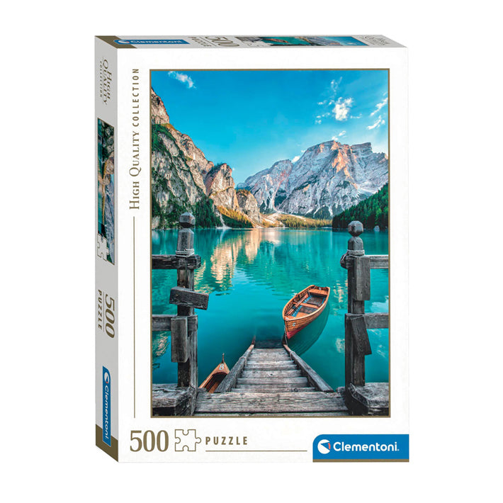 Clementoni legpuzzel braies lake, 500st.