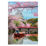 Clementoni legpuzzel himeji castle in spring, 1000st.