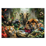 Clementoni legpuzzel mystic jungle, 1000st.