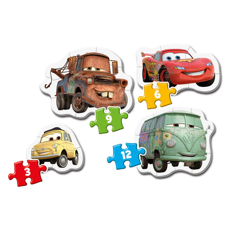 Clementoni puzzel 3-6-9-12 my first puzzles cars