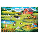 Clementoni legpuzzel super color the animal farm, 30st.