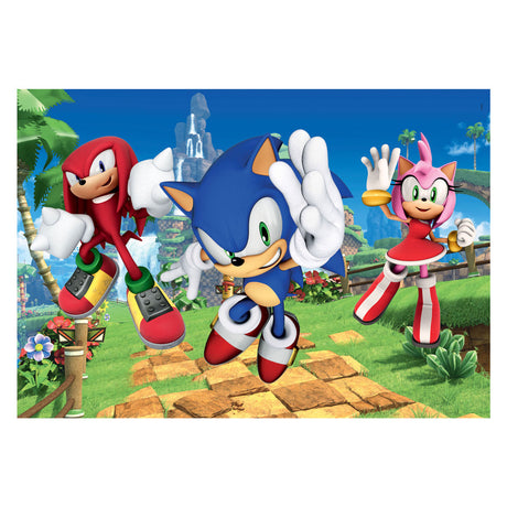 Clementoni Legpuzzel Super Color Maxi Sonic, 104st.