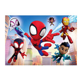 Clementoni legpuzzel super color spidey and his amazing friends 2x60st.