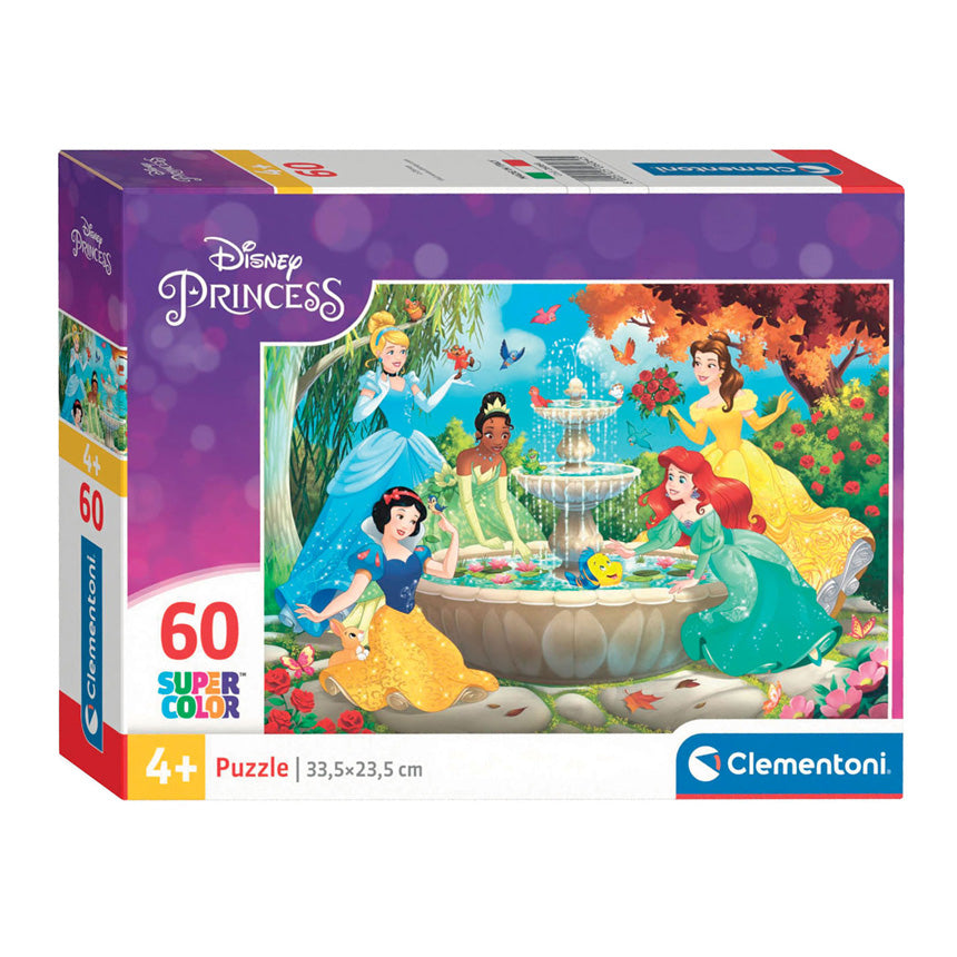 Clementoni legpuzzel super color prinses, 60st.