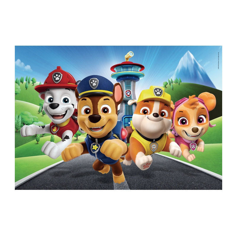 Clementoni legpuzzel super color paw patrol, 60st.