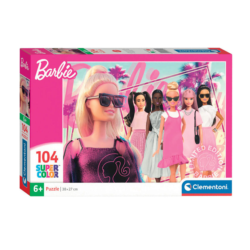 Clementoni Legpuzzel Super Color Barbie, 104st.