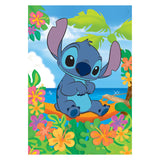 Clementoni legpuzzel super color disney stitch ii, 104st.