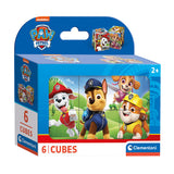 Clementoni blokpuzzel paw patrol, 6st.