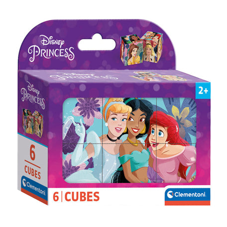 Clementoni blokpuzzel disney princess, 6st.