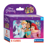 Clementoni blokpuzzel prinses, 6st.