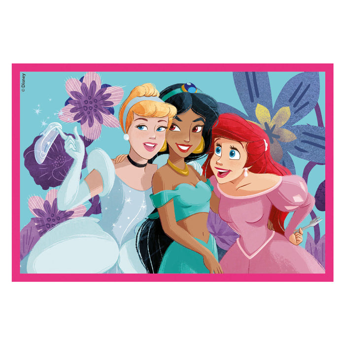 Clementoni blokpuzzel prinses, 6st.