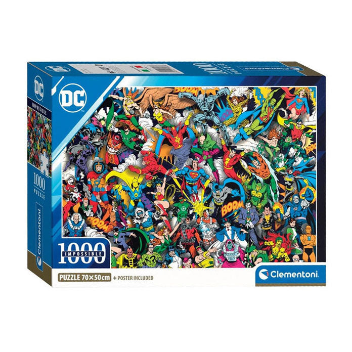 Clementoni legpuzzel justice league, 1000st.