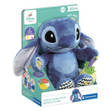 Clementoni baby speelgoed - stitch knuffel - kalmerende en spellende knuffel - maakt muziek - 0-36 maanden