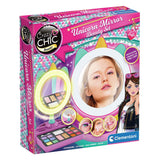 Clementoni crazy chic - lichtspiegel - make-up spiegel voor kinderen - make-up bewaren - vanaf 6 jaar