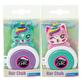 Clementoni crazy chic lovely haarkrijt eenhoorn paars blauw