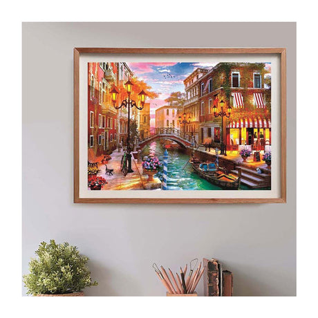 Clementoni legpuzzel zonsondergang venetië, 500st.