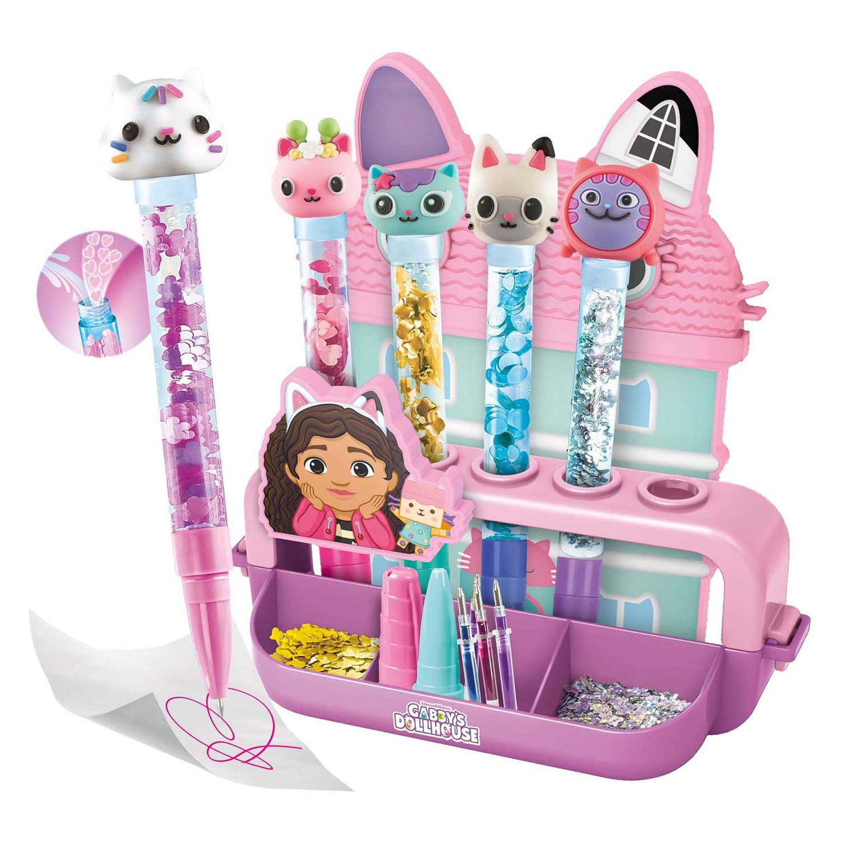 Merkloos sans marque gabby's dollhouse - pen creator - creatief schrijfgerei