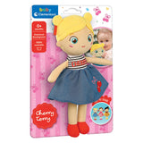 Clementoni baby zachte pluche pop cherry terry